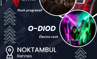 Concert Pryzme + O-diod au Noktambul 