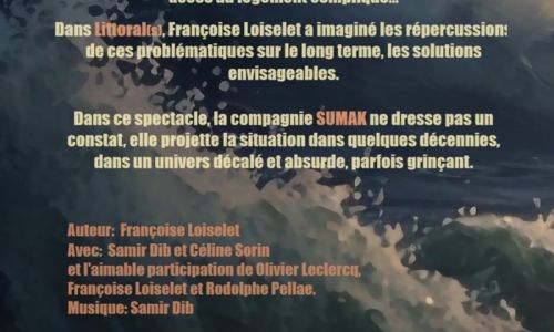 Littoral(s) de françoise loiselet / compagnie sumak